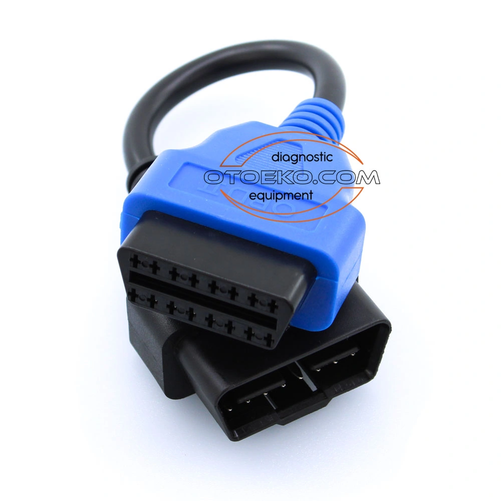 كابل الأدابتور الأزرق A5 (Adapter 5) لبرامج Multiecuscan وAlfaOBD لسيارات فيات وألفا روميو وجيب (MS-CAN) - 1